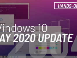 Windows 10 May 2020 update